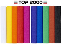 Bibuła marszczona Top 2000 Creatino 25x200cm mix klasyczny (10)