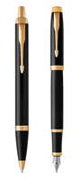 Pióro wieczne i długopis Parker IM Core Black GT