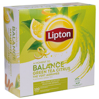 Herbata Lipton Balance Green Tea Citrus (100)