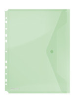 Teczka kopertowa wpinana Donau A4 zielona