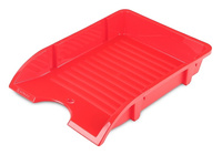 Szufladka na biurko DONAU, niełamliwa, PP, A4, czerwony