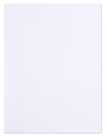 Skoroszyt OFFICE PRODUCTS Budget Pro, karton, z listwą, biały wewn., A4, 250gsm, biały