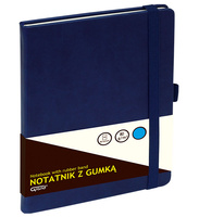 Notatnik Grand A5/80k kratka granatowy