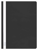 Skoroszyt DONAU, PVC, A4, twardy, 150/160mikr., czarny