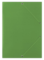 Teczka kartonowa z gumką Donau A4/400g zielona