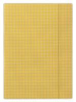 Teczka kartonowa z gumką Donau A4/400g w kratę pomarańczowa