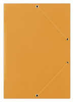 Teczka kartonowa z gumką Donau A4/400g pomarańczowa
