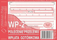 POLECENIE PRZELEWU/WPŁATA GOTÓWKOWA A6 (O+1K)