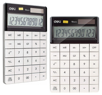 Kalkulator Deli 1589 biały