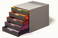 POJEMNIK 5 SZUFLAD DURABLE VARICOLOR