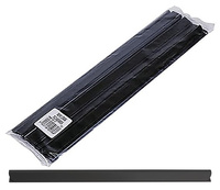 Grzbiety wsuwane Donau A4/6mm czarne (10)