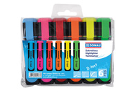 Zakreślacze Donau D-Text 6 kolorów