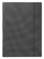 Teczka kartonowa z gumką Donau A4/400g w kratę czarna