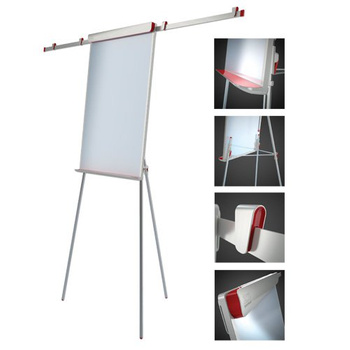 FLIPCHART 2X3 OFFICE PRO RED Z RAMIONAMI