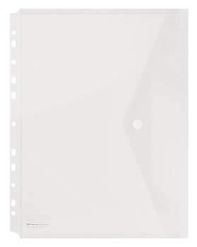 Teczka kopertowa wpinana Donau A4 transparentna