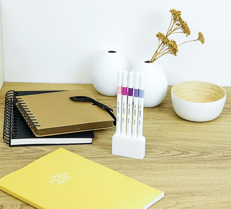 Cienkopisy Uni Emott No.7 0.4mm 5 kolorów