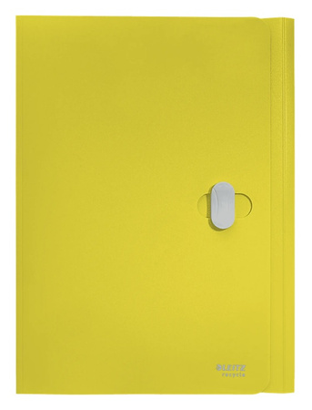 Teczka PP Leitz Recycle A4/15mm żółta