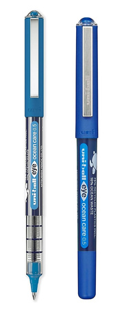 Pióro kulkowe Uni UB-150-ROP Eye czerwone