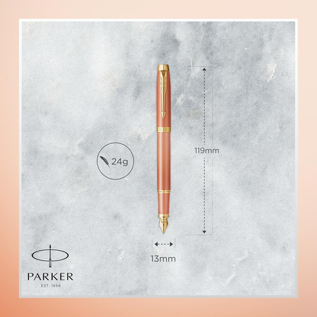 Pióro wieczne Parker IM Rituals Turquoise Orange