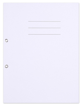 Skoroszyt OFFICE PRODUCTS Budget, karton, z oczkiem, nadruk, 1/1, A4, 250gsm, biały