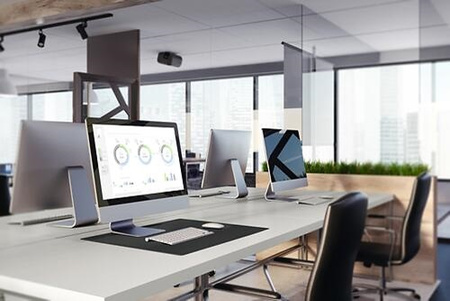 Podkład na biurko Durable 40x53cm granatowy