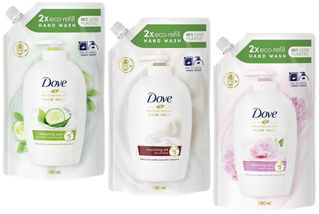 Mydło w płynie Dove 500ml zapas Nourishing silk