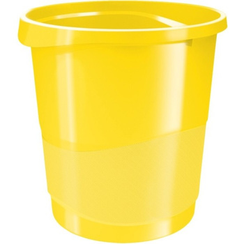 KOSZ NA ŚMIECI ESSELTE EUROPOST 14L ŻÓŁTY