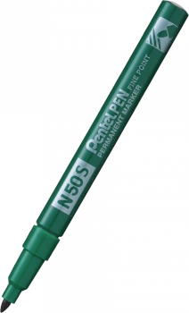 Marker permanentny Pentel Pen N50S zielony