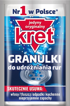 Środek do rur Kret 40g granulki
