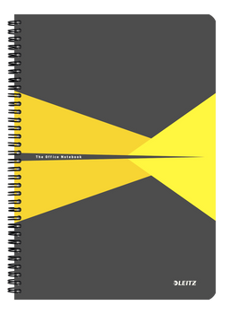 KOŁONOTATNIK LEITZ OFFICE A5/90K LINIA ŻÓŁTY