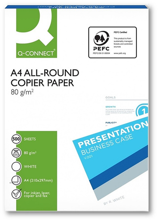 Papier Q-Connect All-Round A4/80g (500)