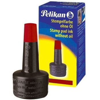 TUSZ DO PIECZĄTEK PELIKAN 28ml CZERWONY