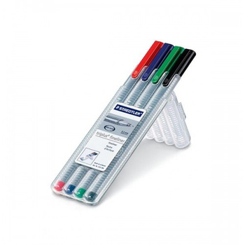 CIENKOPISY STAEDTLER TRIPLUS FINELINER 4 KOLORY