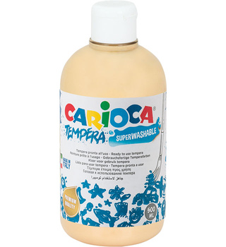 Farba tempera Carioca 500ml łososiowa