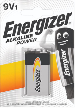 Bateria Energizer Alkaline Power E 6LR61 9V