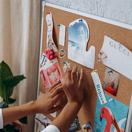 Tablica korkowa Office Products 150x100cm rama aluminiowa