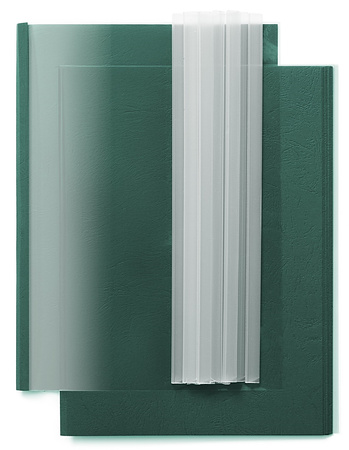 Zestaw do oprawy dokumentów Dovre Express A4/4.5mm ciemnoczerwony (10)