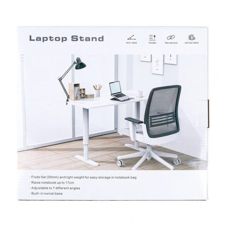 Podstawa pod laptop Q-Connect 25.5x28x2.2cm czarna