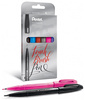 Pisaki pędzelkowe Pentel Brush Sign Pen SES15C 6 kolorów