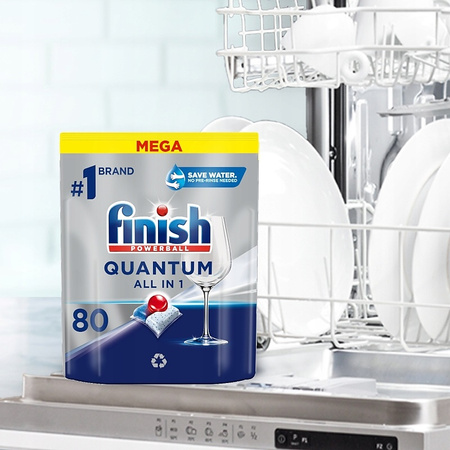 Kapsułki do zmywarki Finish Quantum All-in-1 (80)