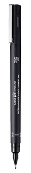 Cienkopis kreślarski Uni Pin-200 0.9mm czarny