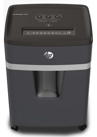 NISZCZARKA HP PRO SHREDDER 12MC CIEMNOSZARA