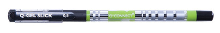 Długopis żelowo-fluidowy Q-Connect 0.5mm czarny