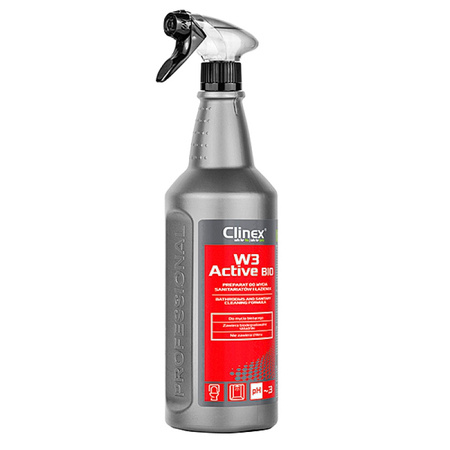 Preparat Clinex W3 Active 1L (do mycia sanitariatów i łazienek)