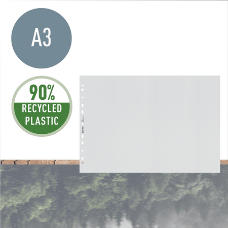 Koszulki Leitz Recycle A3/100µm groszkowe (25)