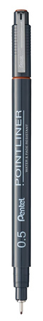 Cienkopis Pentel PointLiner 0.5mm miedziany