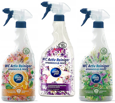 Spray do WC Ambi Pur 750ml Citrus & Waterlilly