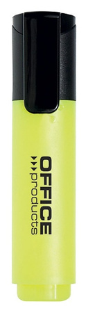 Zakreślacz fluorescencyjny OFFICE PRODUCTS, 2-5mm (linia), żółty