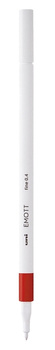 Cienkopis Uni Emott 0.4mm czerwony