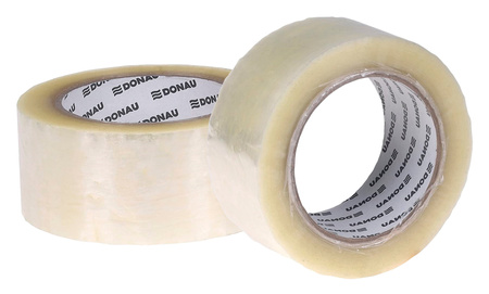 Taśma pakowa DONAU Hot-Melt , 48mm, 132m, 40mikr., brązowa
